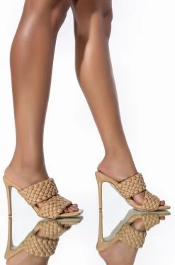 AZALEA WANG ALL YOUR LOVE STILETTO SANDAL IN NUDE -AKIRA salestore azalea wang all your love stiletto sandal in nude nude 1 1 c1