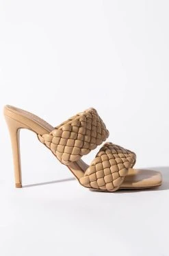 Alternative view of AZALEA WANG ALL YOUR LOVE STILETTO SANDAL IN NUDE