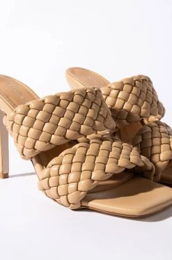 AZALEA WANG ALL YOUR LOVE STILETTO SANDAL IN NUDE -AKIRA salestore azalea wang all your love stiletto sandal in nude nude 6 6