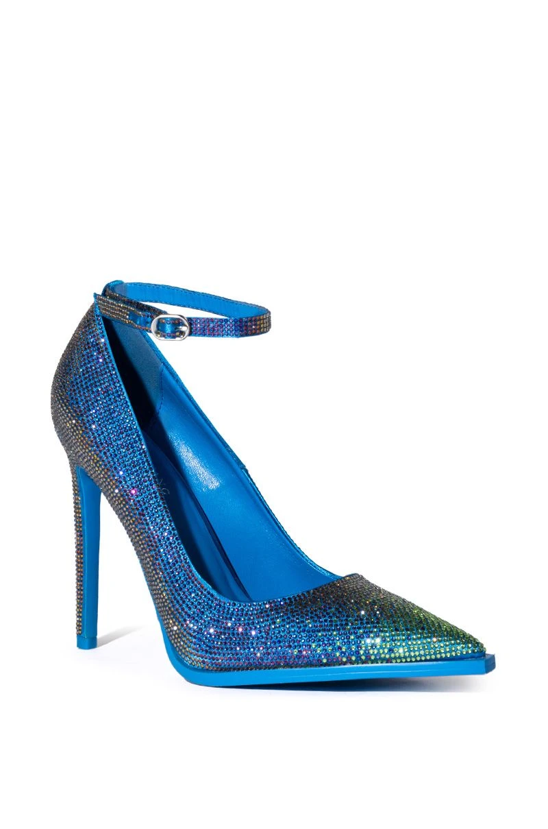 AZALEA WANG AS YOU WISH EMBELLISHED PUMP IN BLUE MULTI 3 AZALEA WANG AS YOU WISH EMBELLISHED PUMP IN BLUE MULTI - Image 3