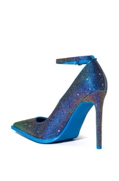 AZALEA WANG AS YOU WISH EMBELLISHED PUMP IN BLUE MULTI 8 AZALEA WANG AS YOU WISH EMBELLISHED PUMP IN BLUE MULTI -AKIRA salestore azalea wang as you wish embellished pump in blue multi blue multi 4 4