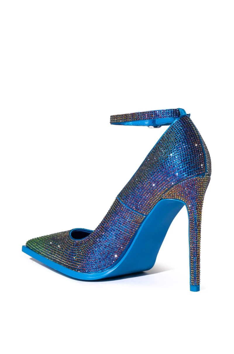 AZALEA WANG AS YOU WISH EMBELLISHED PUMP IN BLUE MULTI 4 AZALEA WANG AS YOU WISH EMBELLISHED PUMP IN BLUE MULTI - Image 4