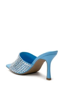 AZALEA WANG BUFFALO EMBELLIHED SANDAL IN TURQUOISE 8 AZALEA WANG BUFFALO EMBELLIHED SANDAL IN TURQUOISE -AKIRA salestore azalea wang buffalo embellihed sandal in turquoise turquoise 4 4 c1