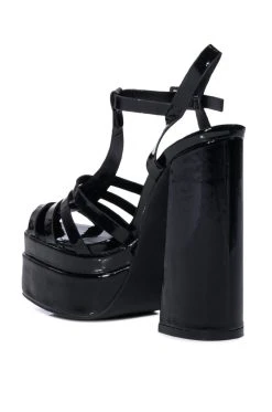 AZALEA WANG DANICA PLATFORM PUMP -AKIRA salestore azalea wang danica platform pump black 4 4