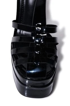 AZALEA WANG DANICA PLATFORM PUMP -AKIRA salestore azalea wang danica platform pump black 5 5