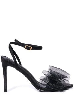 Alternative view of AZALEA WANG DANIELLA STILETTO SANDAL IN BLACK