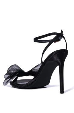 AZALEA WANG DANIELLA STILETTO SANDAL IN BLACK -AKIRA salestore azalea wang daniella stiletto sandal in black black 4 4