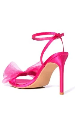 AZALEA WANG DANIELLA STILETTO SANDAL IN PINK -AKIRA salestore azalea wang daniella stiletto sandal in pink pink 3 3