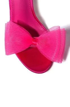 AZALEA WANG DANIELLA STILETTO SANDAL IN PINK -AKIRA salestore azalea wang daniella stiletto sandal in pink pink 5 5
