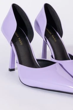 AZALEA WANG DONT TRIP STILETTO PUMP IN PURPLE -AKIRA salestore azalea wang dont trip stiletto pump in purple purple 6 6