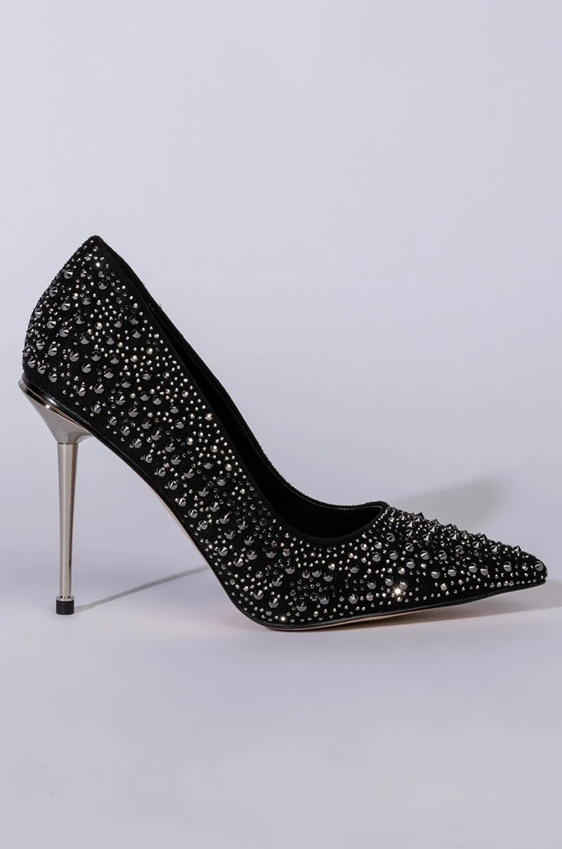 AZALEA WANG GLITCH IN THE SYSTEM STILETTO PUMP IN BLACK 3 AZALEA WANG GLITCH IN THE SYSTEM STILETTO PUMP IN BLACK - Image 3