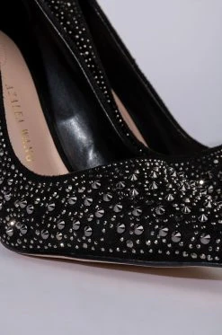 AZALEA WANG GLITCH IN THE SYSTEM STILETTO PUMP IN BLACK 11 AZALEA WANG GLITCH IN THE SYSTEM STILETTO PUMP IN BLACK -AKIRA salestore azalea wang glitch in the system stiletto pump in black black 6 6