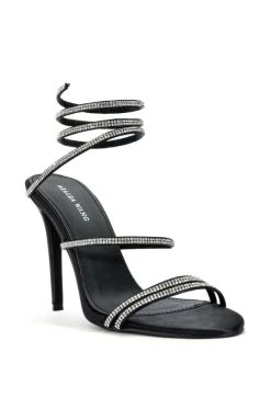 AZALEA WANG HOT TO TROT STILETTO SANDAL IN BLACK -AKIRA salestore azalea wang hot to trot stiletto sandal in black black 3 3 c1