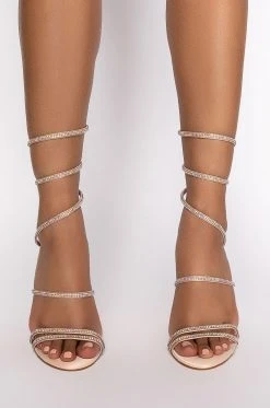 Alternative view of AZALEA WANG HOT TO TROT STILETTO SANDAL IN BLUSH