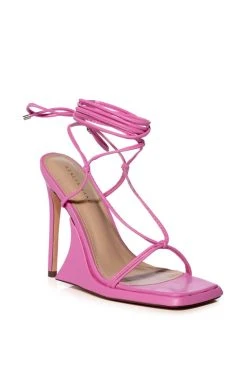 Alternative view of AZALEA WANG IMPULSIVE CHUNKY SANDAL IN PINK