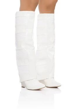 Alternative view of AZALEA WANG LIKE RAIN IN THE SUN WEDGE BOOT IN WHITE