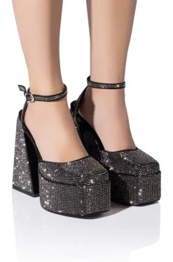 AZALEA WANG NESSA EMBELLISHED PUMP IN BLACK 9 AZALEA WANG NESSA EMBELLISHED PUMP IN BLACK -AKIRA salestore azalea wang nessa embellished pump in black black 1 1 c1