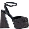 AZALEA WANG NESSA EMBELLISHED PUMP IN BLACK