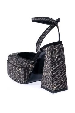 AZALEA WANG NESSA EMBELLISHED PUMP IN BLACK 7 AZALEA WANG NESSA EMBELLISHED PUMP IN BLACK -AKIRA salestore azalea wang nessa embellished pump in black black 4 4