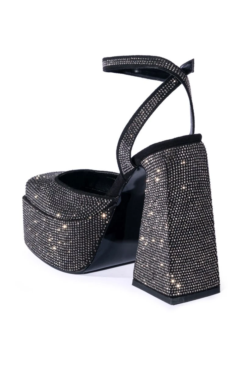 AZALEA WANG NESSA EMBELLISHED PUMP IN BLACK 3 AZALEA WANG NESSA EMBELLISHED PUMP IN BLACK - Image 3