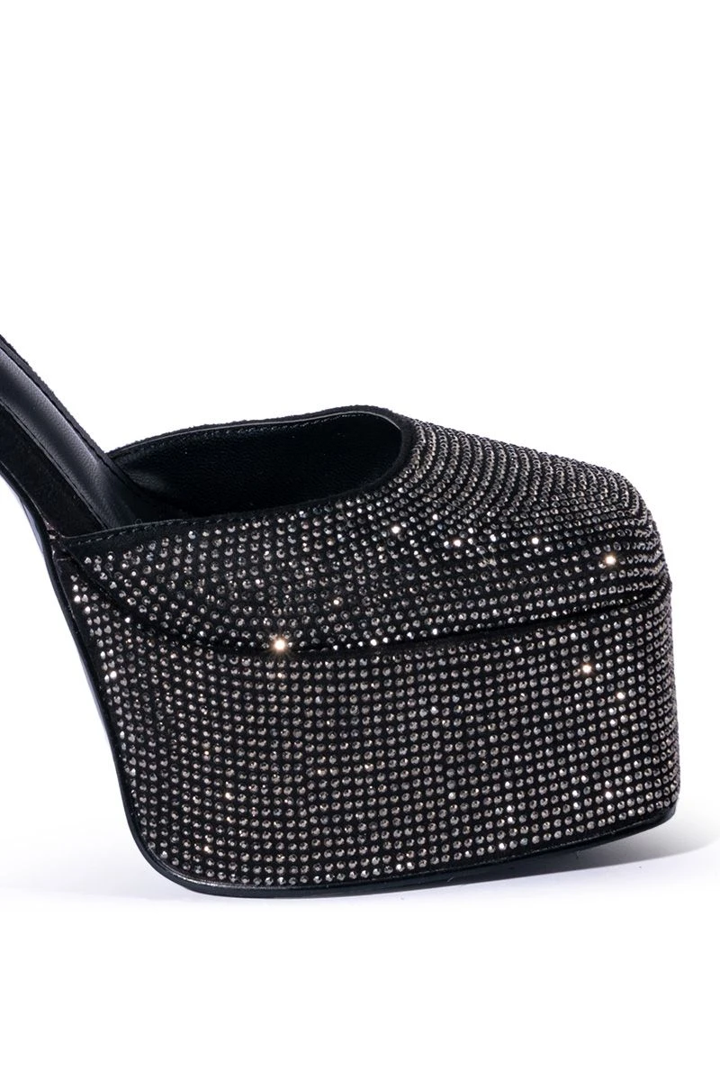 AZALEA WANG NESSA EMBELLISHED PUMP IN BLACK 4 AZALEA WANG NESSA EMBELLISHED PUMP IN BLACK - Image 4
