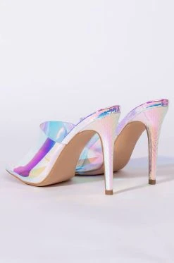 AZALEA WANG ON MY MIND STILETTO SANDAL IN MERMAID -AKIRA salestore azalea wang on my mind stiletto sandal in mermaid mermaid 5 5