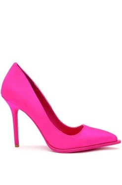 Alternative view of AZALEA WANG RECIPE STILETTO CLASSIC PUMP IN FUCHSIA
