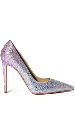 Alternative view of AZALEA WANG STARRY NIGHT EMBELLISHED OMBRE PUMP IN MULTI