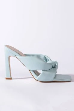 Alternative view of AZALEA WANG SWEET LIKE SUNDAY CHUNKY SANDAL IN BLUE