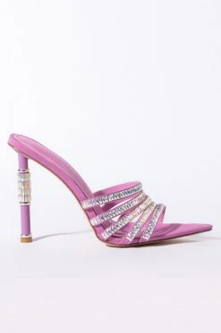 AZALEA WANG TAKE IT BACK STILETTO SANDAL IN PURPLE -AKIRA salestore azalea wang take it back stiletto sandal in purple purple 3 3