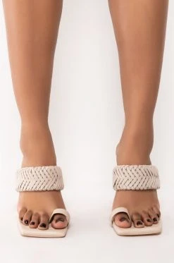 AZALEA WANG TAKE ME ON A VACA STILETTO SANDAL IN NUDE -AKIRA salestore azalea wang take me on a vaca stiletto sandal in nude nude 3 3