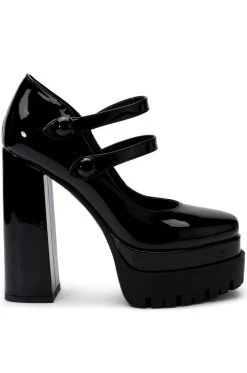 Alternative view of AZALEA WANG TATE PATENT CHUNKY PUMP