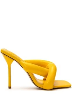 Alternative view of AZALEA WANG WALK ON BY PUFF SANDAL IN YELLOW