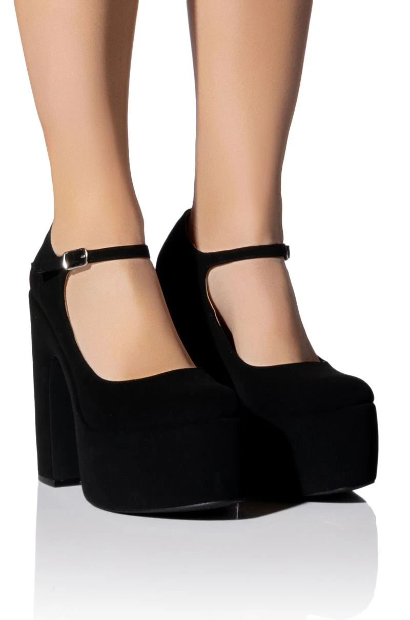 BERLIN CHUNKY PLATFORM MARY JANE PUMP 1 BERLIN CHUNKY PLATFORM MARY JANE PUMP