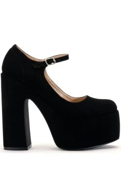 Alternative view of BERLIN CHUNKY PLATFORM MARY JANE PUMP