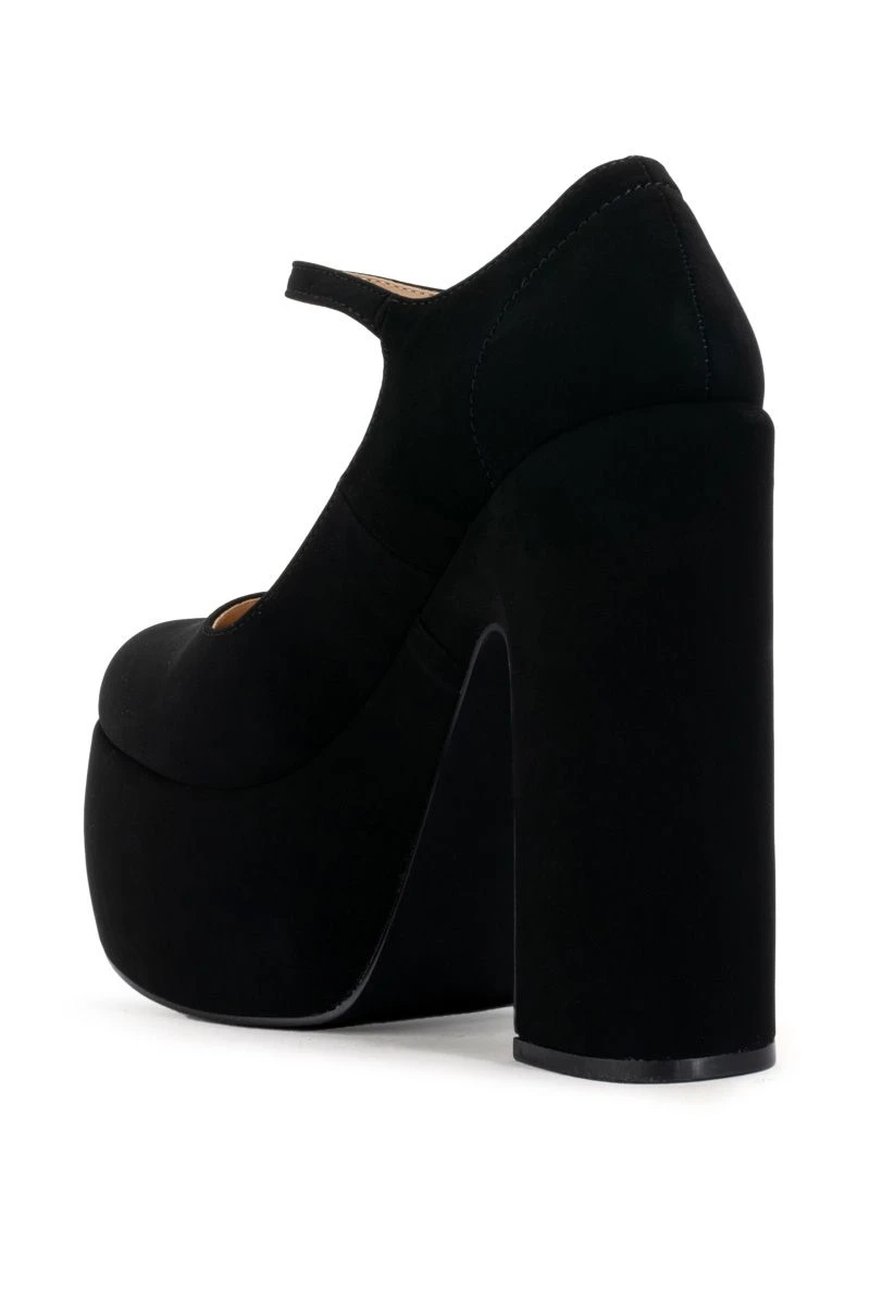 BERLIN CHUNKY PLATFORM MARY JANE PUMP 4 BERLIN CHUNKY PLATFORM MARY JANE PUMP - Image 4