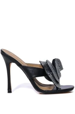 Alternative view of BOUQUET BLACK FLOWER SANDAL