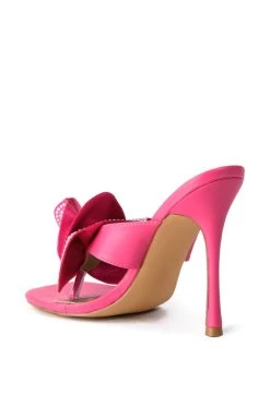 BOUQUET PINK FLOWER SANDAL -AKIRA salestore bouquet pink flower sandal pink 4 4