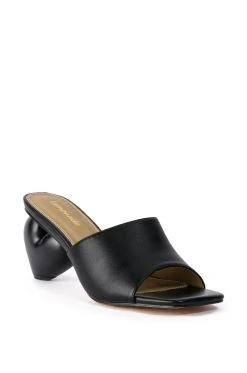 Alternative view of BUBBLEHEART CHUNKY SANDAL IN BLACK