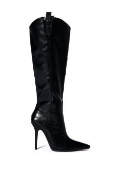 Alternative view of CUTE GENES WESTERN STILETTO BOOT