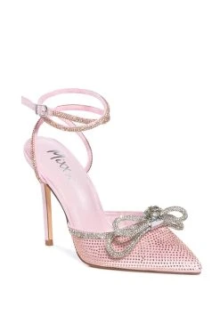 FIRAZ GLITTER PUMP IN PINK -AKIRA salestore firaz glitter pump in pink pink 4 4