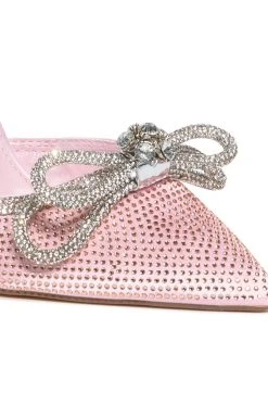 FIRAZ GLITTER PUMP IN PINK -AKIRA salestore firaz glitter pump in pink pink 5 5
