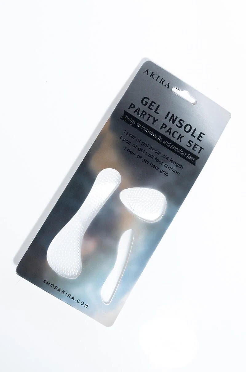 PARTY ON GEL INSOLE SET 1 PARTY ON GEL INSOLE SET