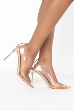 Alternative view of SEE THROUGH ALL THE WAY SEXY PUMPS