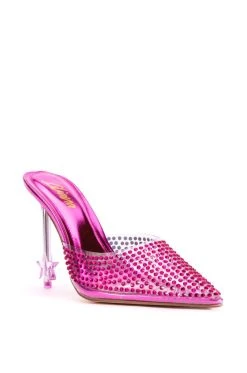 STARDOM STILETTO PUMP IN PINK -AKIRA salestore stardom stiletto pump in pink pink 3 3