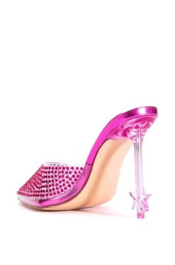 STARDOM STILETTO PUMP IN PINK -AKIRA salestore stardom stiletto pump in pink pink 4 4