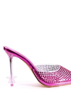 STARDOM STILETTO PUMP IN PINK -AKIRA salestore stardom stiletto pump in pink pink 5 5