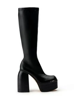 Alternative view of STRENGTH STRETCH CHUNKY BOOT WITH 4 WAY STRETCH IN BLACK
